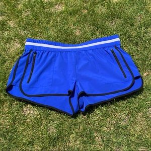 Royal Blue Fabletics Activewear Shorts